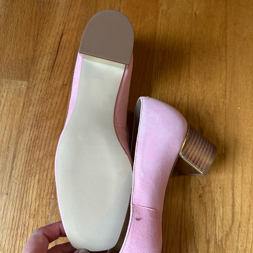 Talbots Pink Block Heel Pumps
